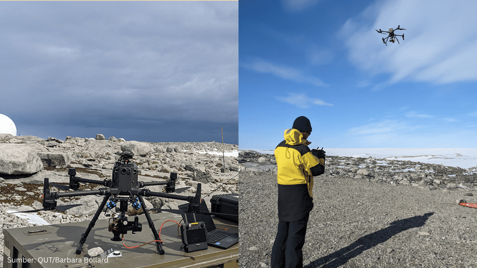 Drone Berhasil Ungkap Efek Perubahan Iklim di Antarktika
